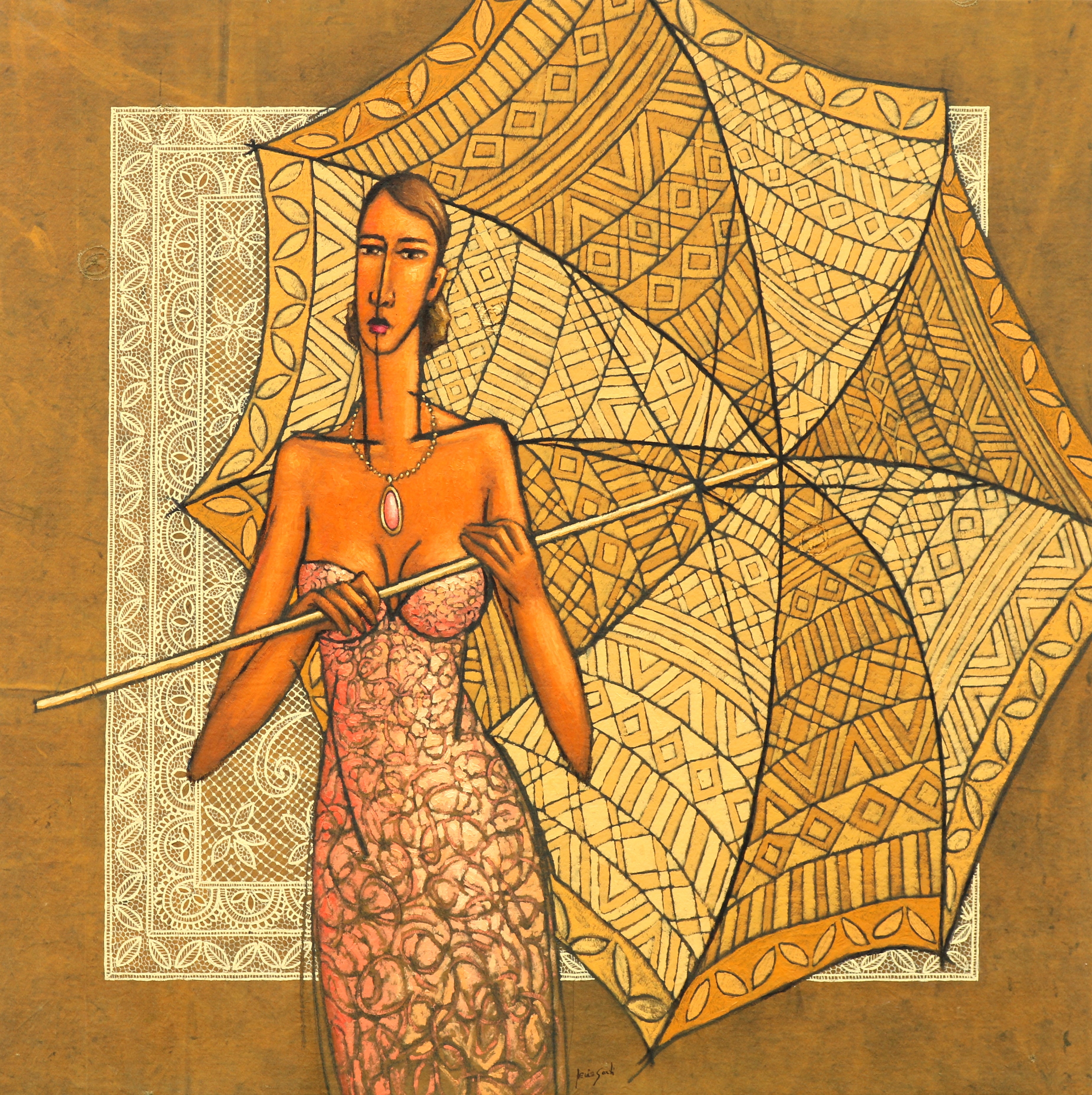 Umbrella (90x90) AAS 2278 - Metal