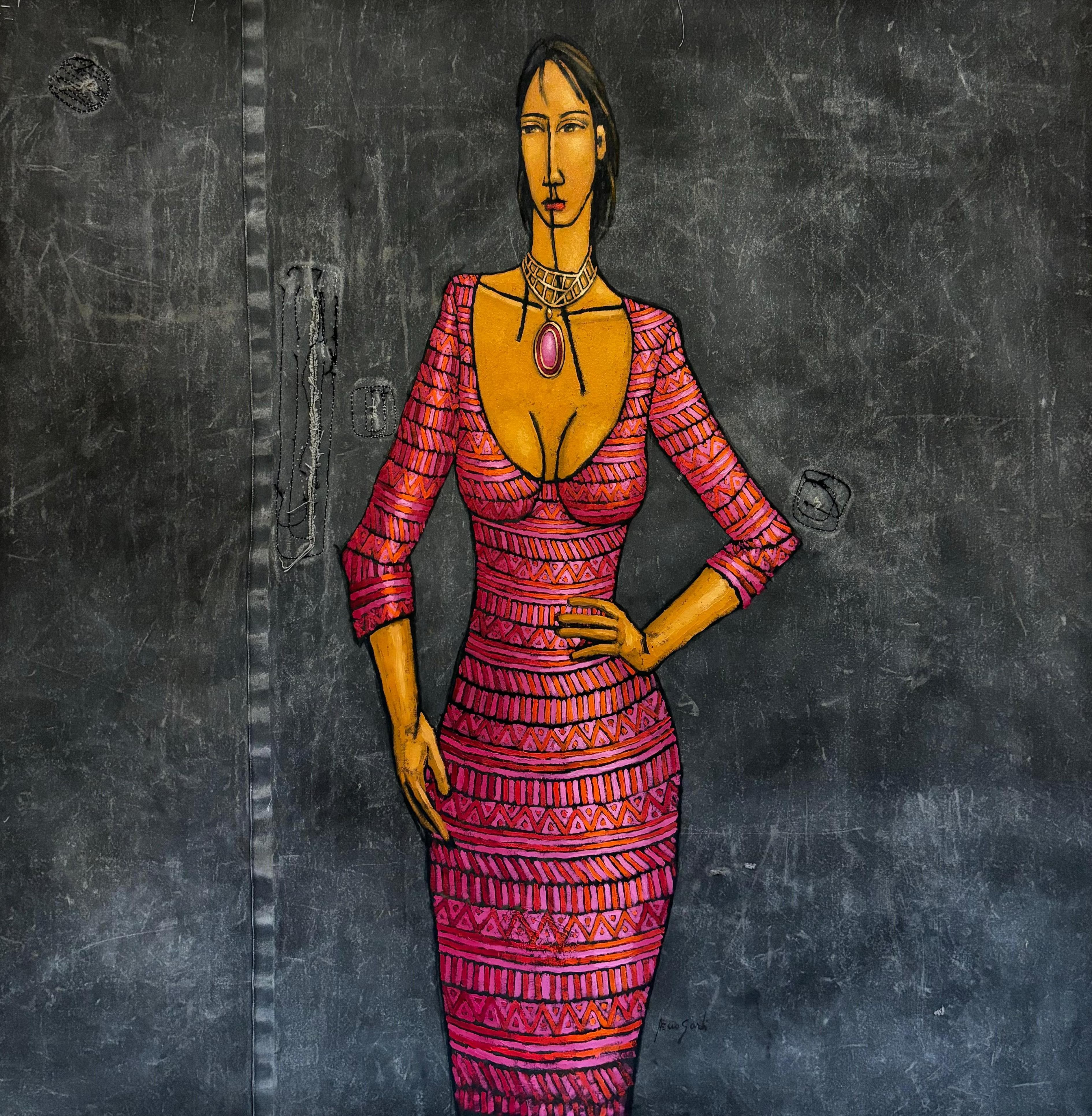 Bolero com Marlene - 140x140cm - AAS 3683