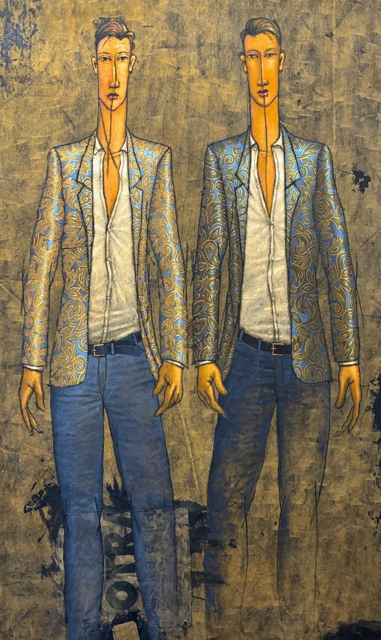 Blue Jackets - 200X120cm - AAS 3762