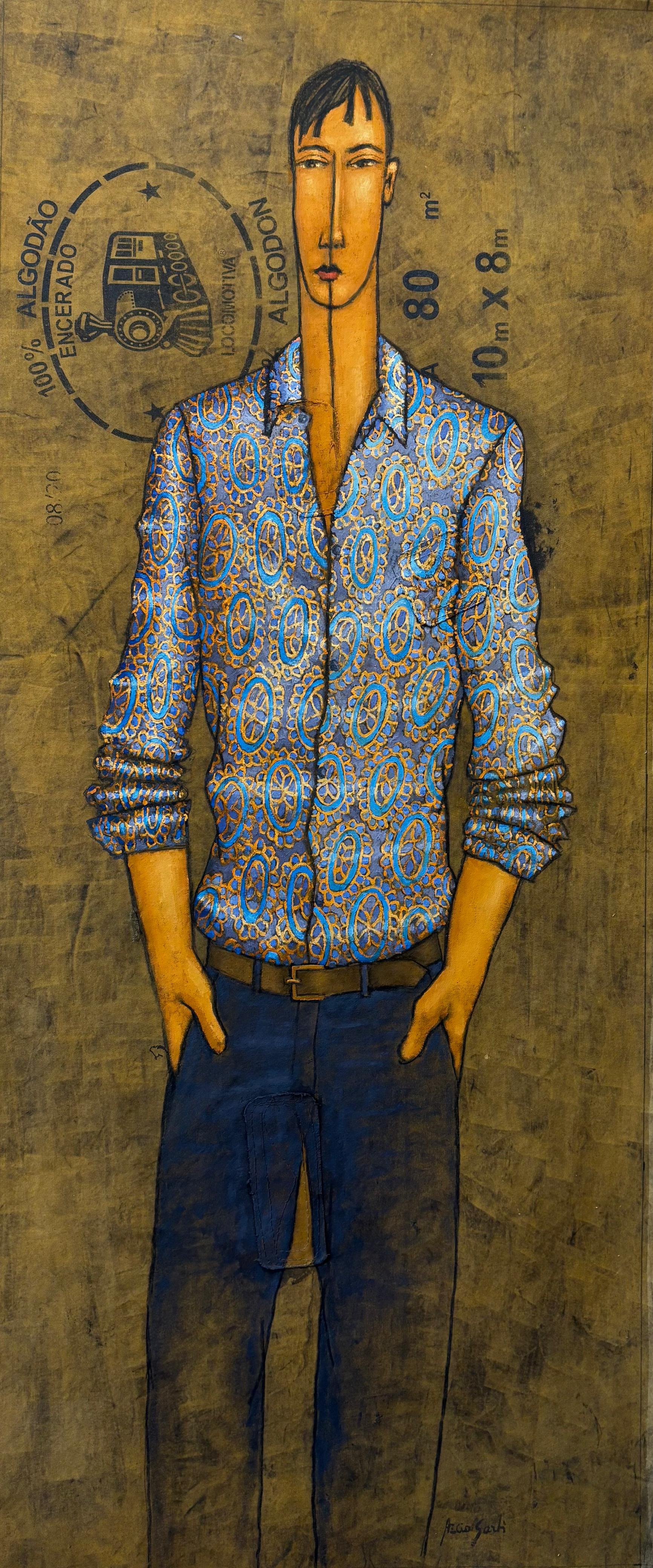 Sweet Blues - 170X70cm - AAS 4016