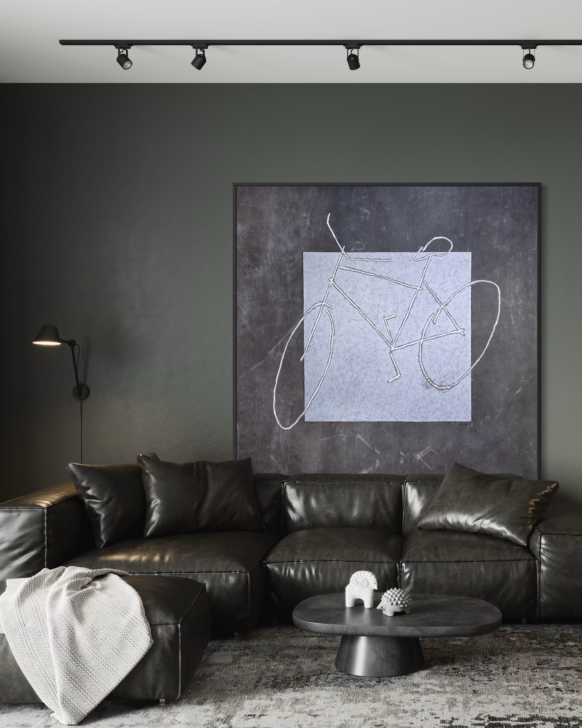 Caminho de prata - 180x180 cm