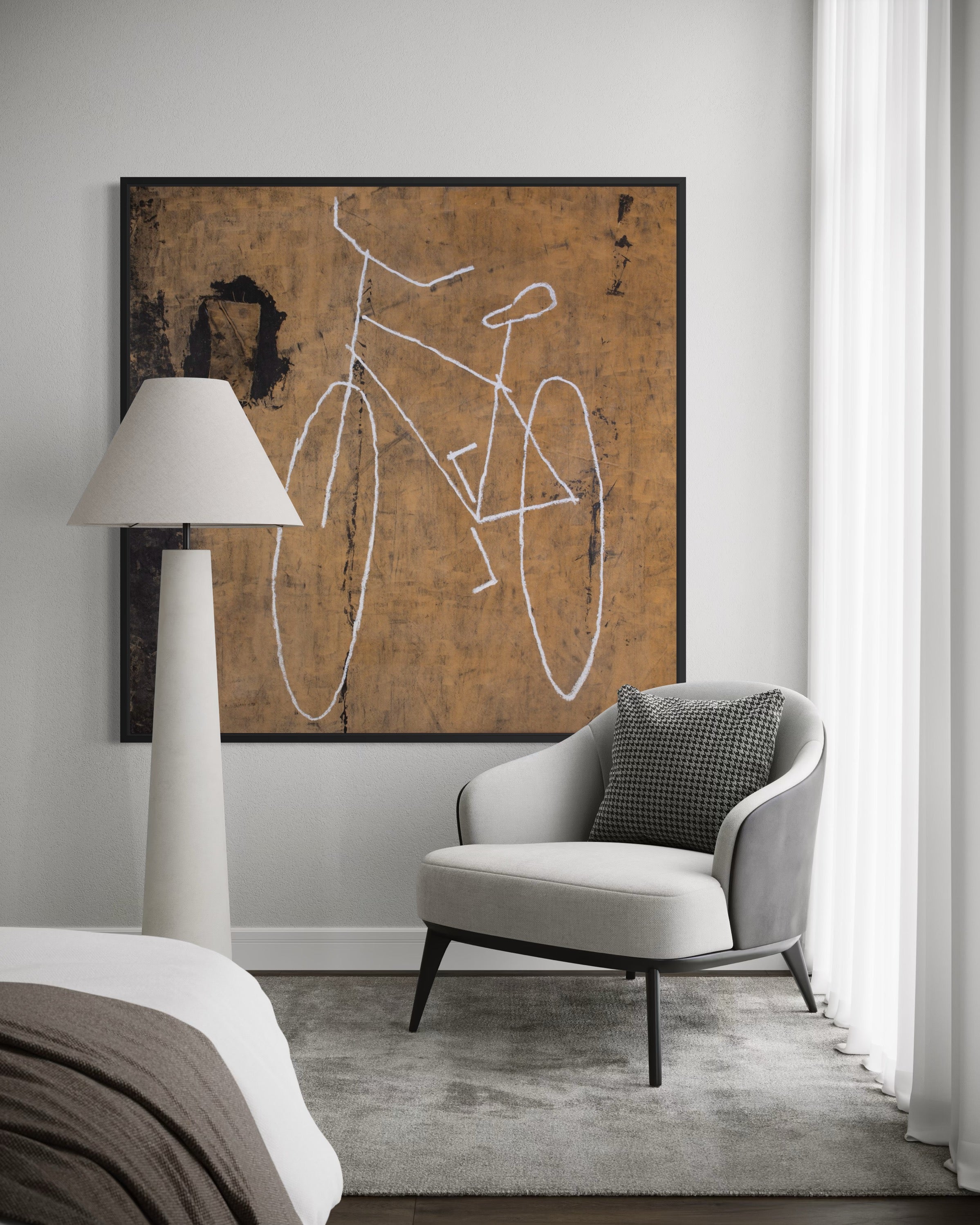 Bicicleta - 140x140 cm