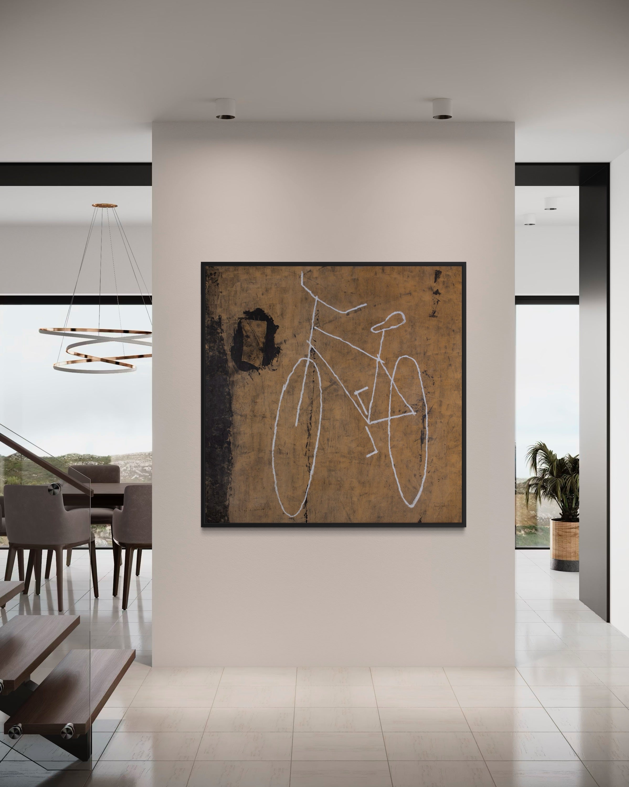 Bicicleta - 140x140 cm