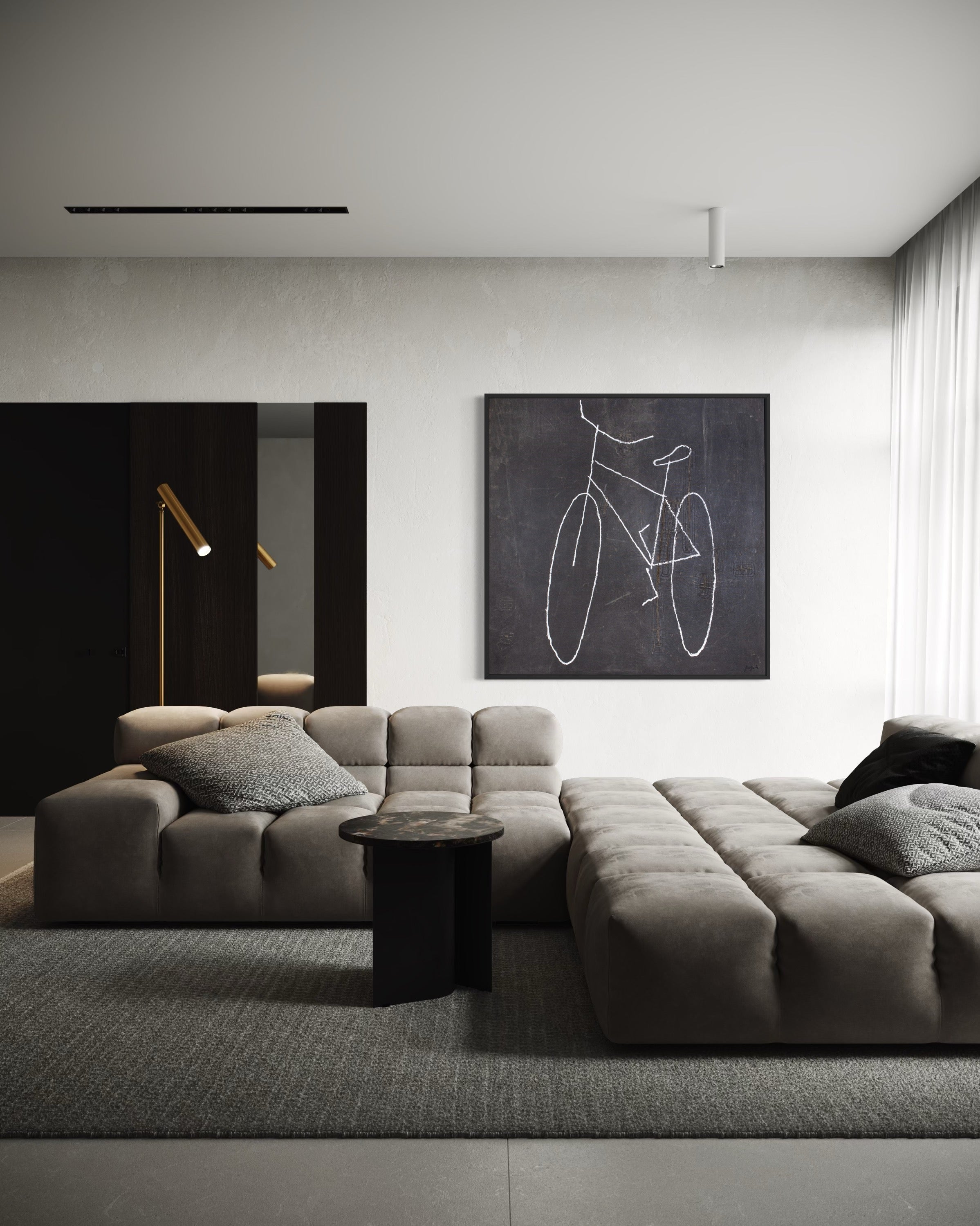 Bicicleta - 140x140 cm