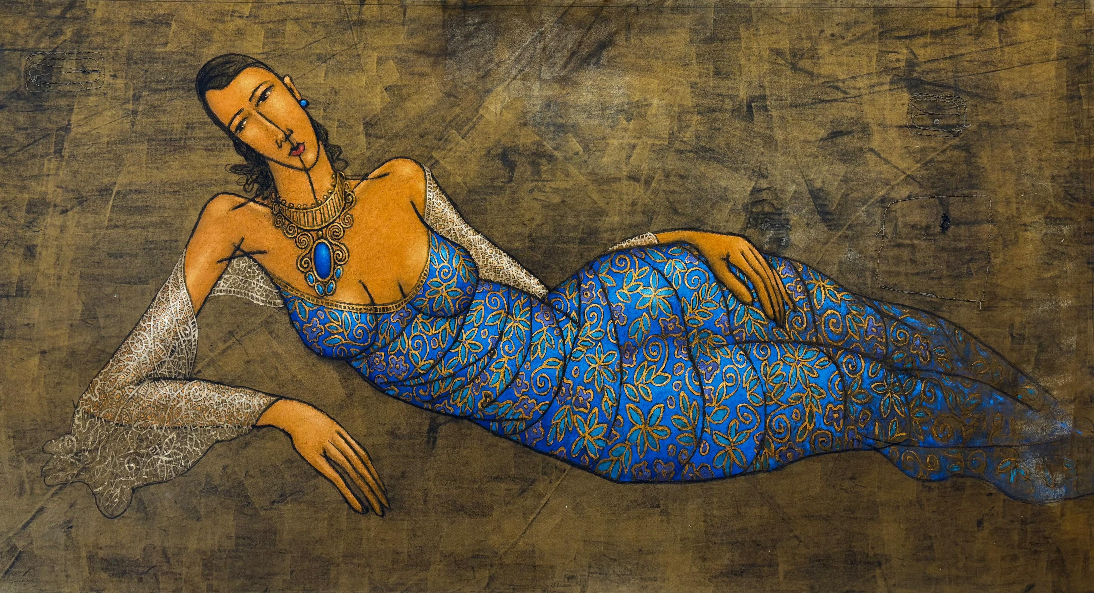 Soraia In Blue (90x170) - AAS4143