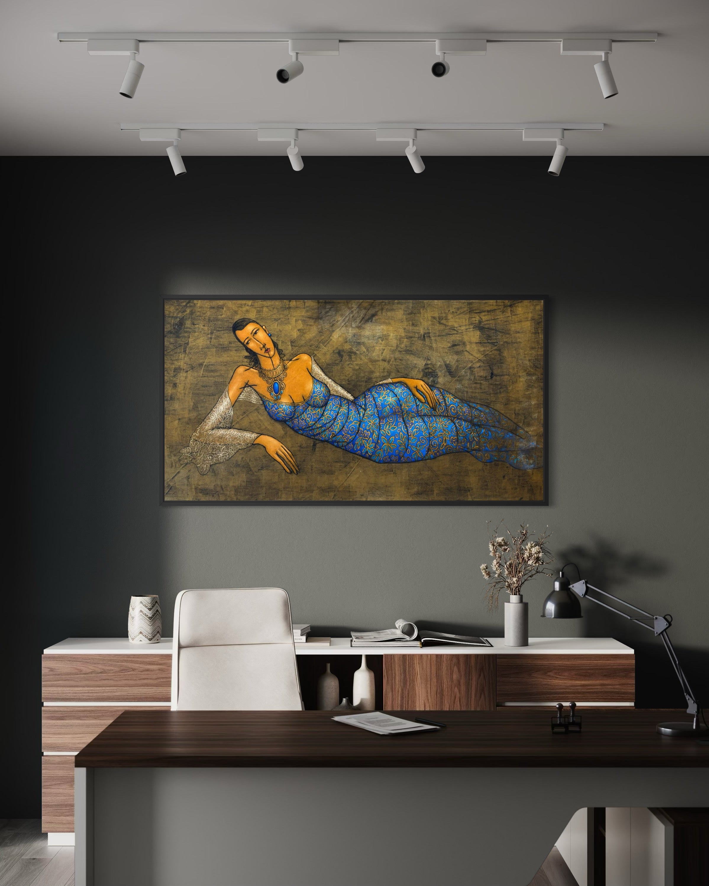 Soraia In Blue (90x170) - AAS4143