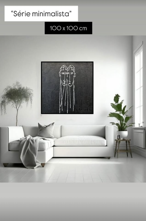 Minimalist - 100x100cm