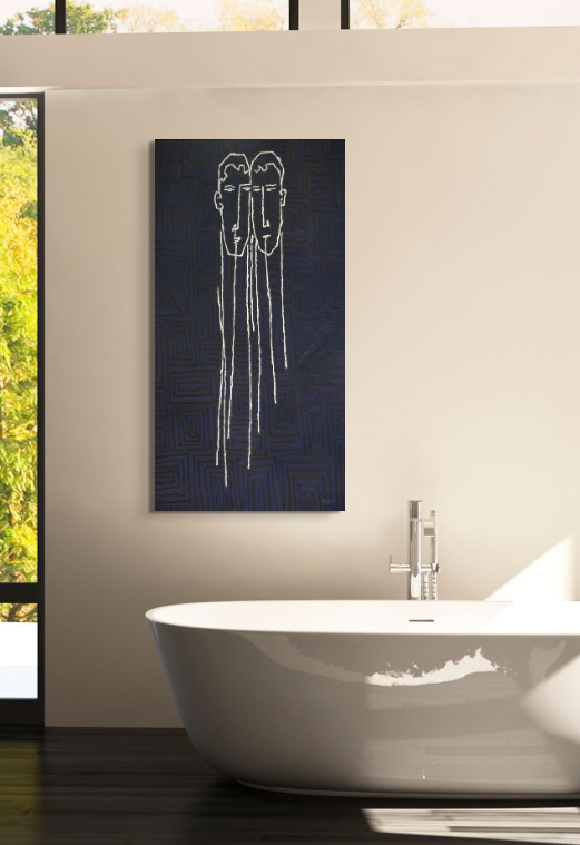 Minimalist (150x80cm) 0001 - Metal