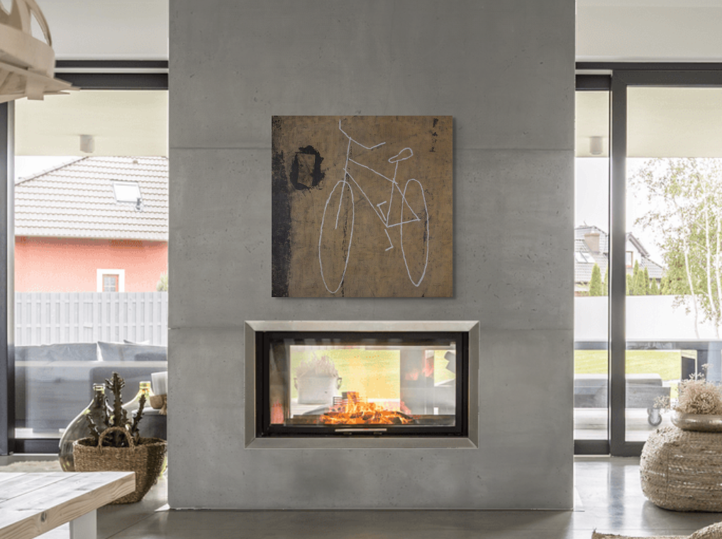 Minimalist (90x90cm) 0007 - Metal