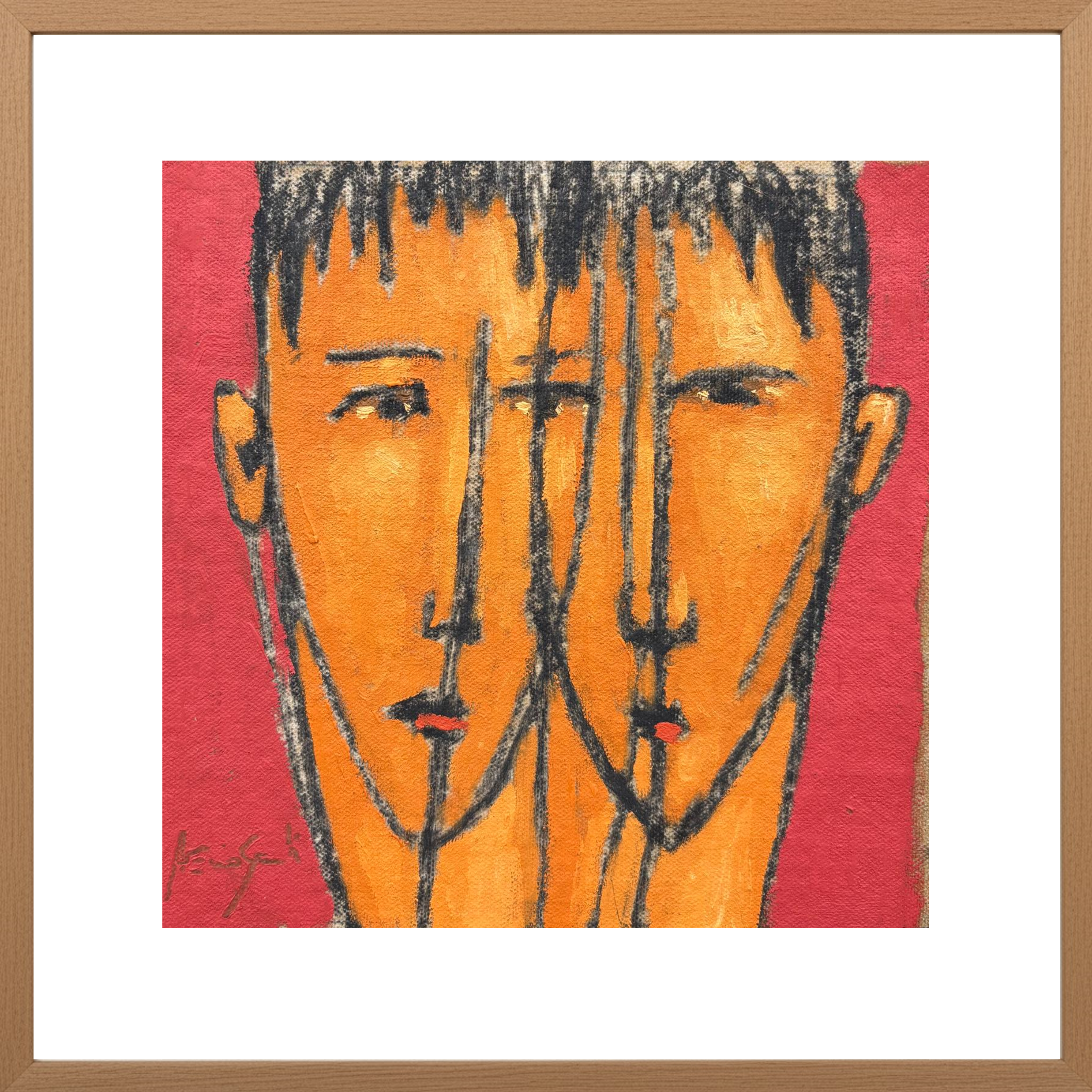 Serie Duplo (18x18cm) - AAS4109