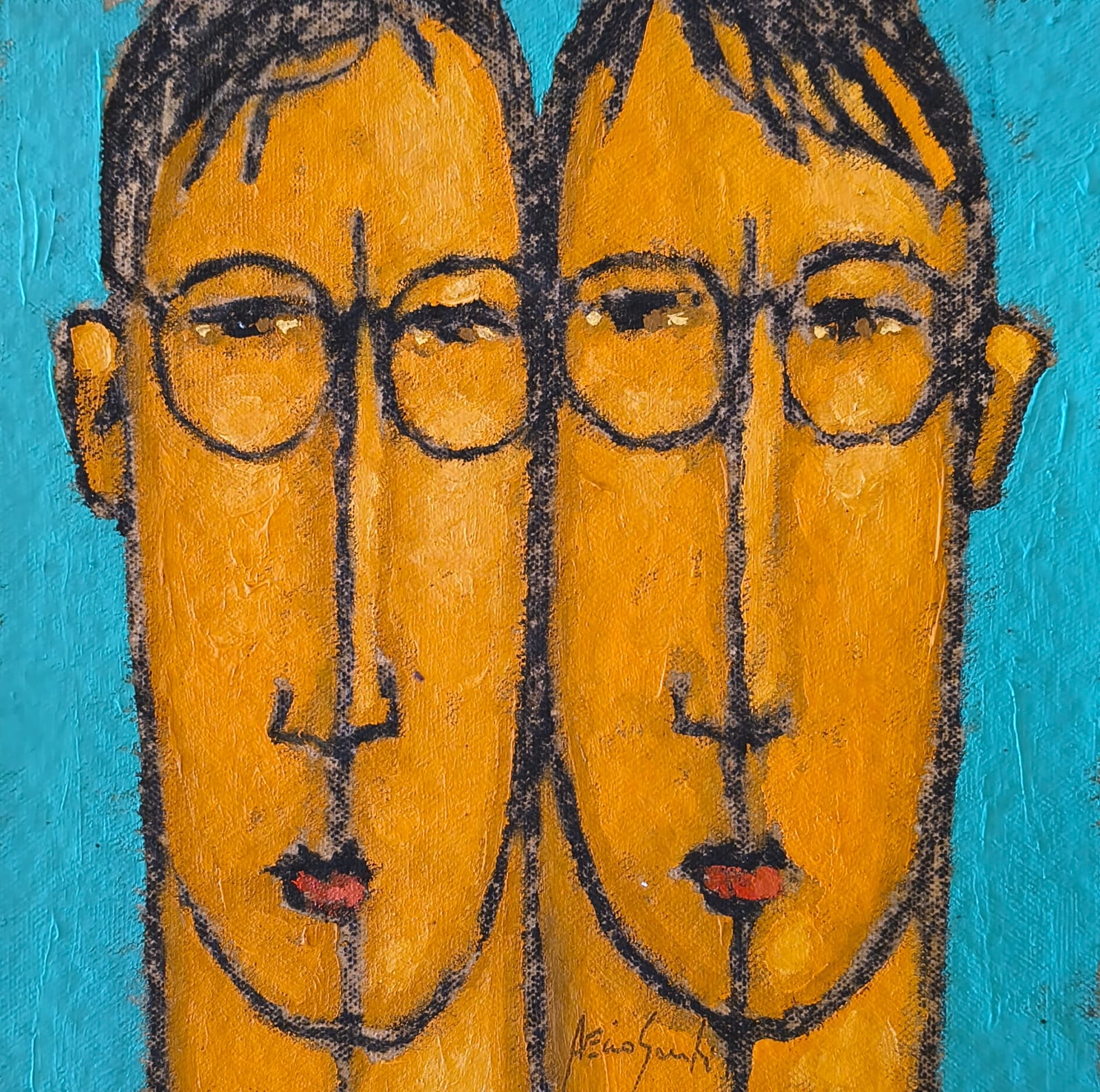 Serie Duplo (18x18cm) - AAS4120