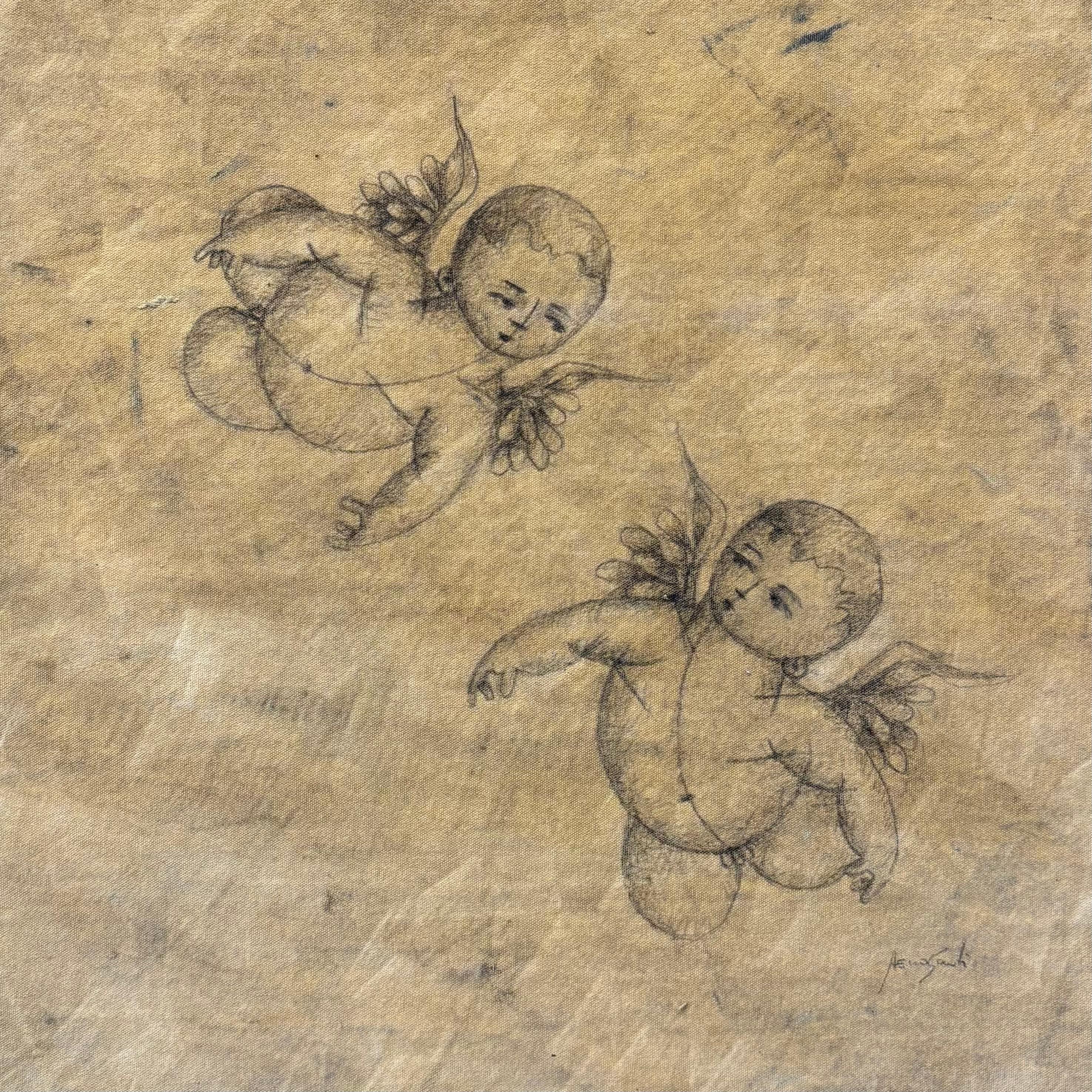 Serie Querubim (45x45) - AAS4114