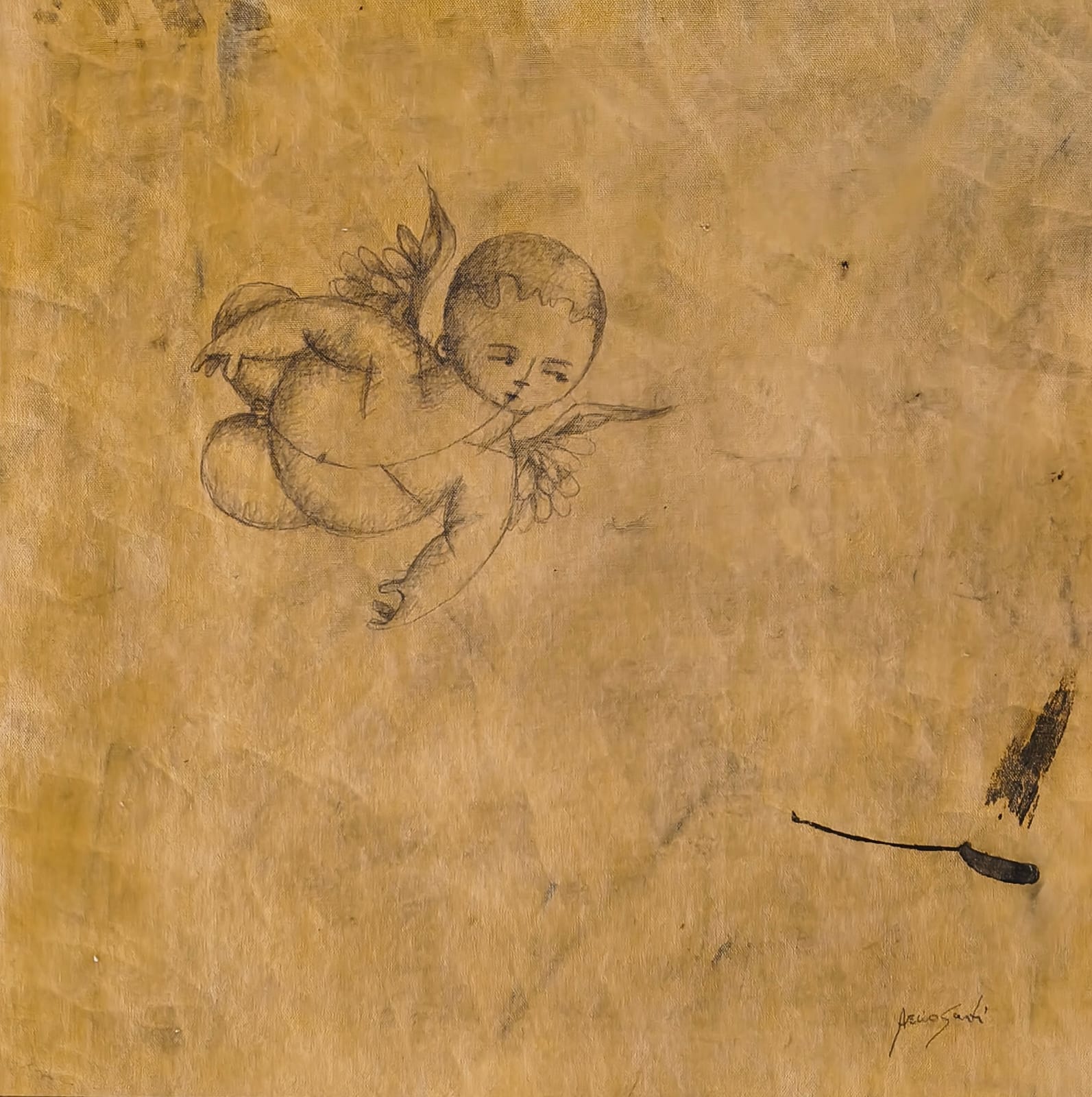 Serie Querubim (45x45) - AAS4124