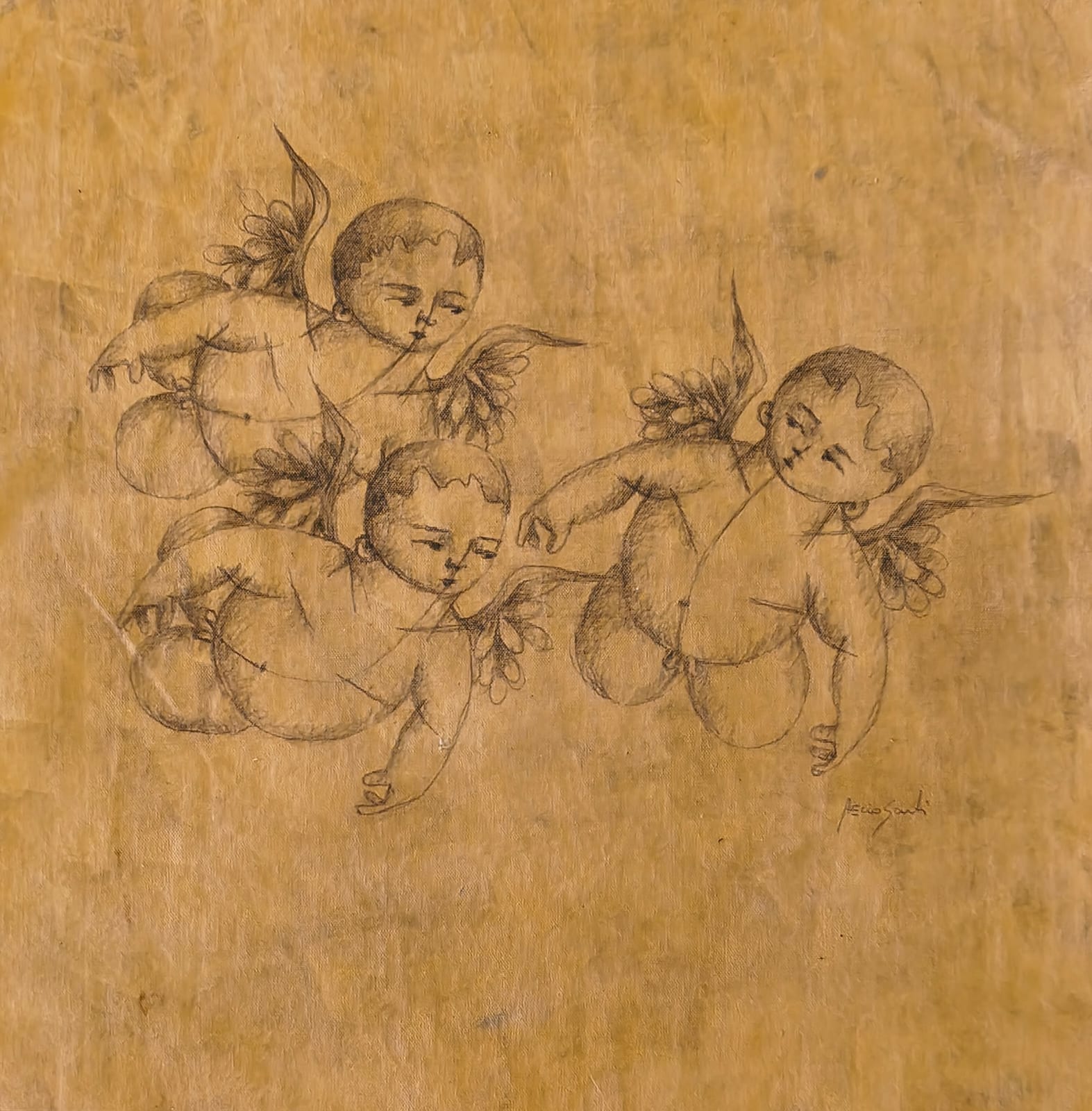 Serie Querubim (45x45) - AAS4125