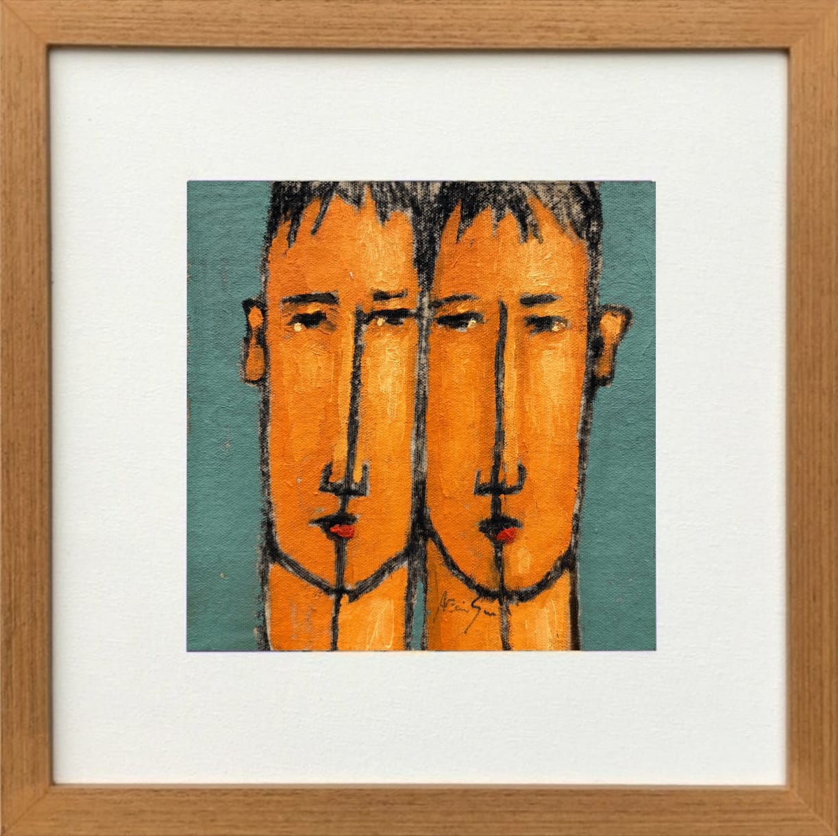 Serie Duplo (18x18cm) - AAS4110
