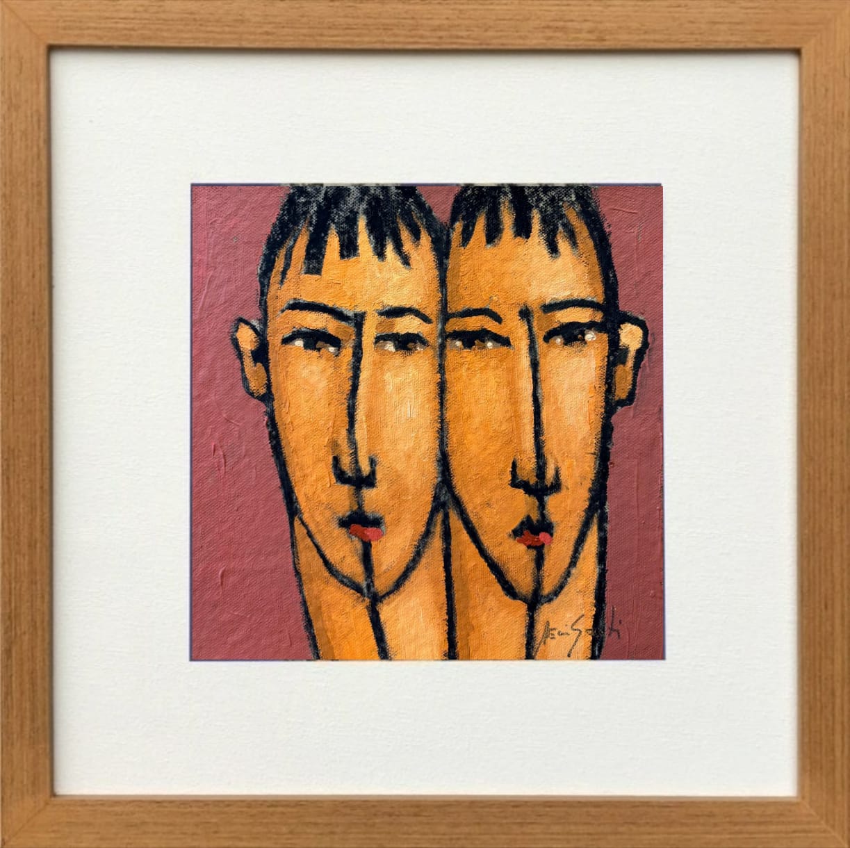 Serie Duplo (18x18cm) - AAS4161