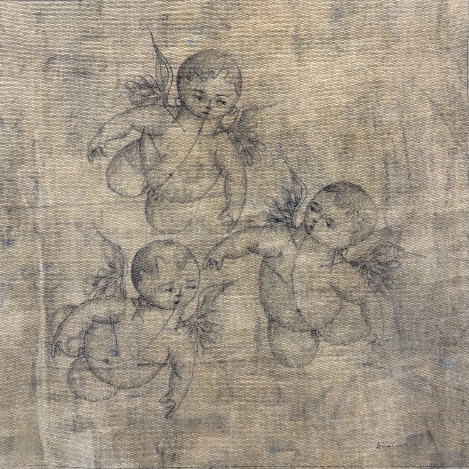 Serie Querubim (45x45) - AAS4295