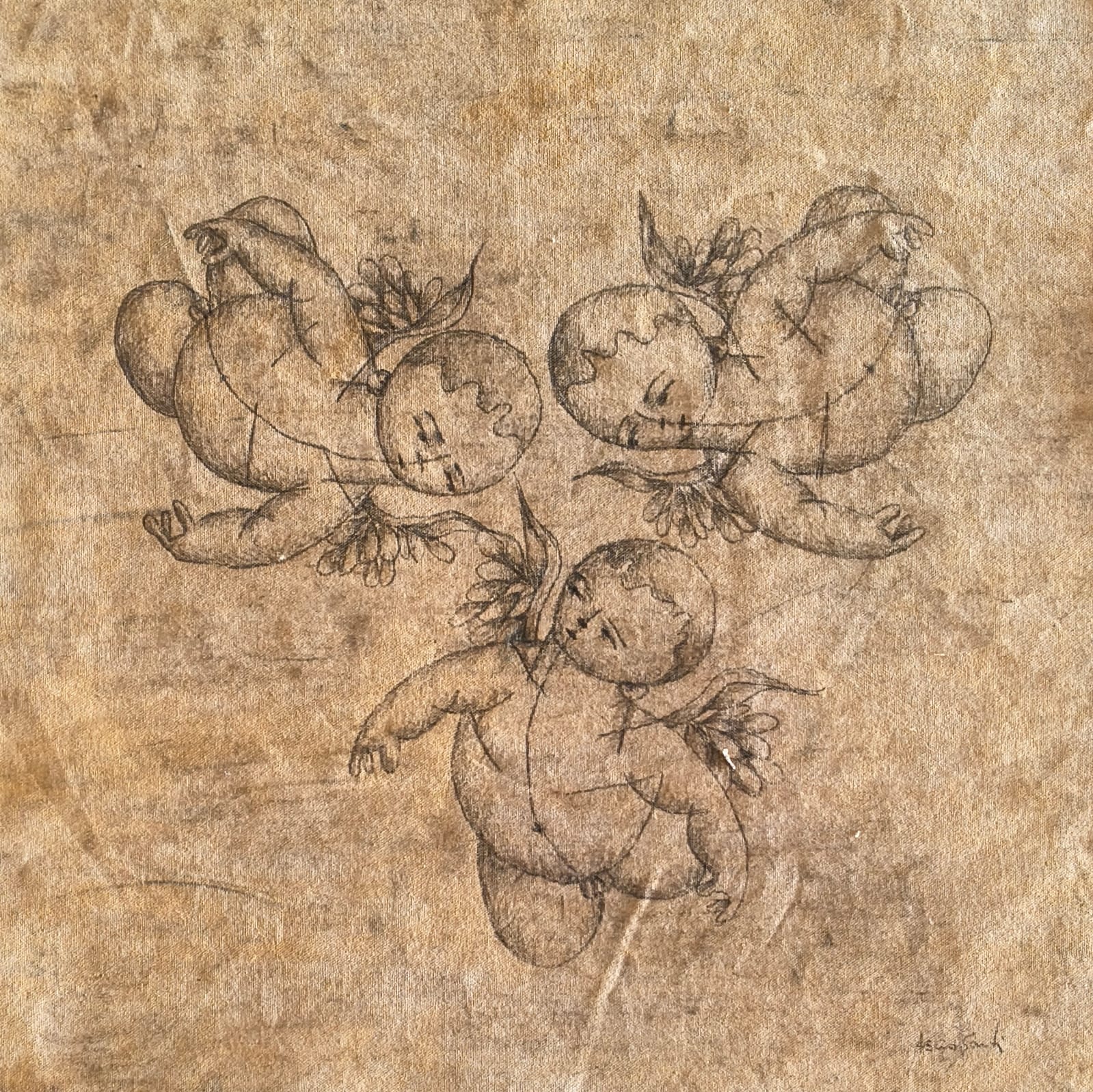 Serie Querubim (45x45) - AAS4319
