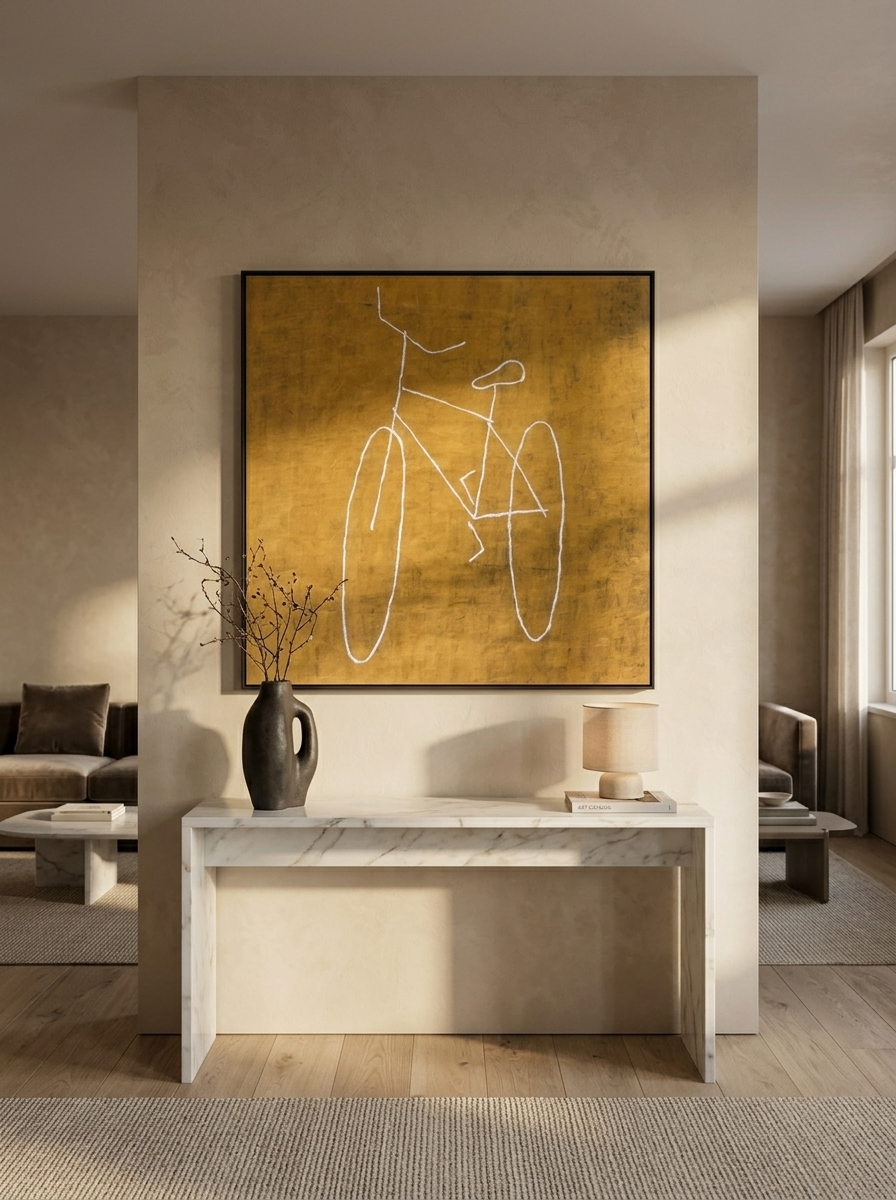 Bicicleta (125x125cm) - AAS 4251 - mockup 2