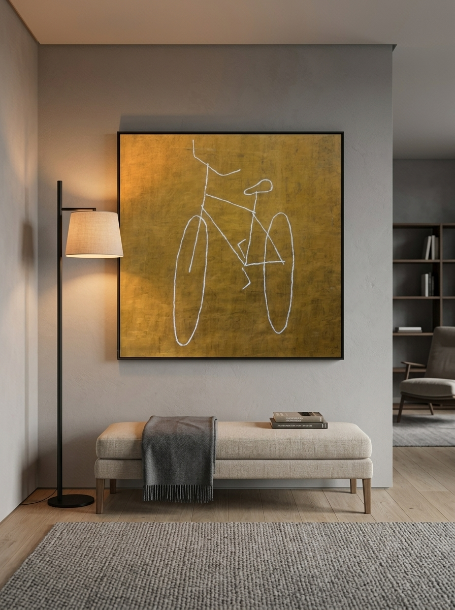 Bicicleta (125x125cm) - AAS 4251 - mockup 3